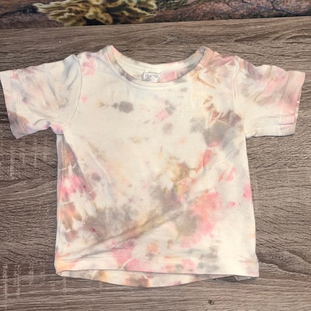 Kate Quinn Custom Tie Dyed Tee 🌵6-12 months